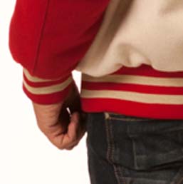 High Quality knit for your varsity jacket